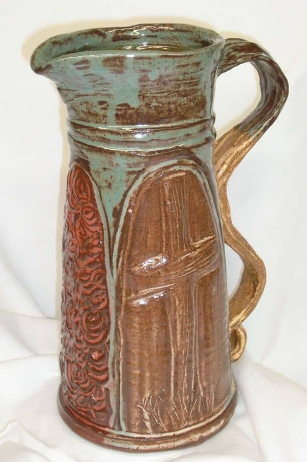 Goldenrod Ceramic Measuring Jug